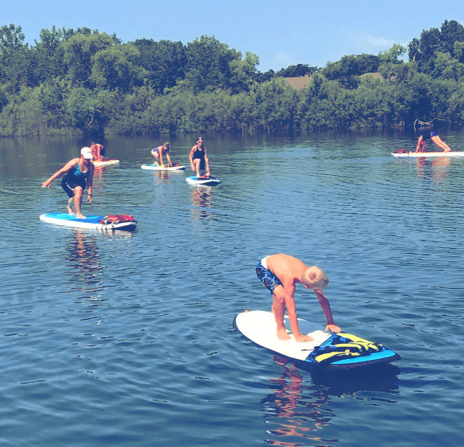 Rocktown Adventures | Stand-Up Paddleboard Yoga