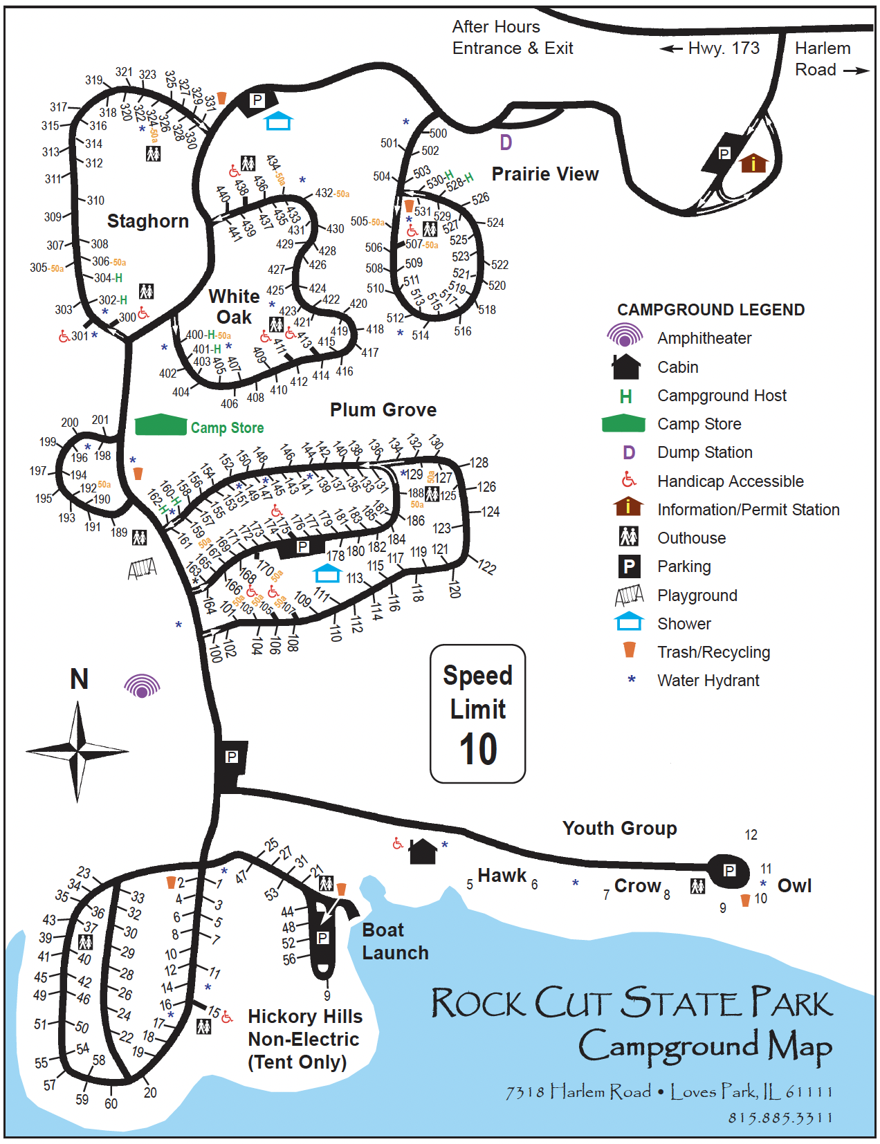 Rock Cut State Park Campground
