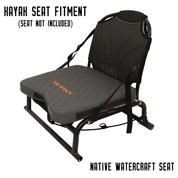YakAttack MultiFlex Seat Cusion, Includes Straps, Soft/Medium Firmness - Image 4